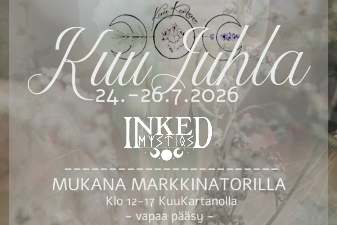 Inked Mystiqs Kuujuhlan markkinatorilla 26.7.