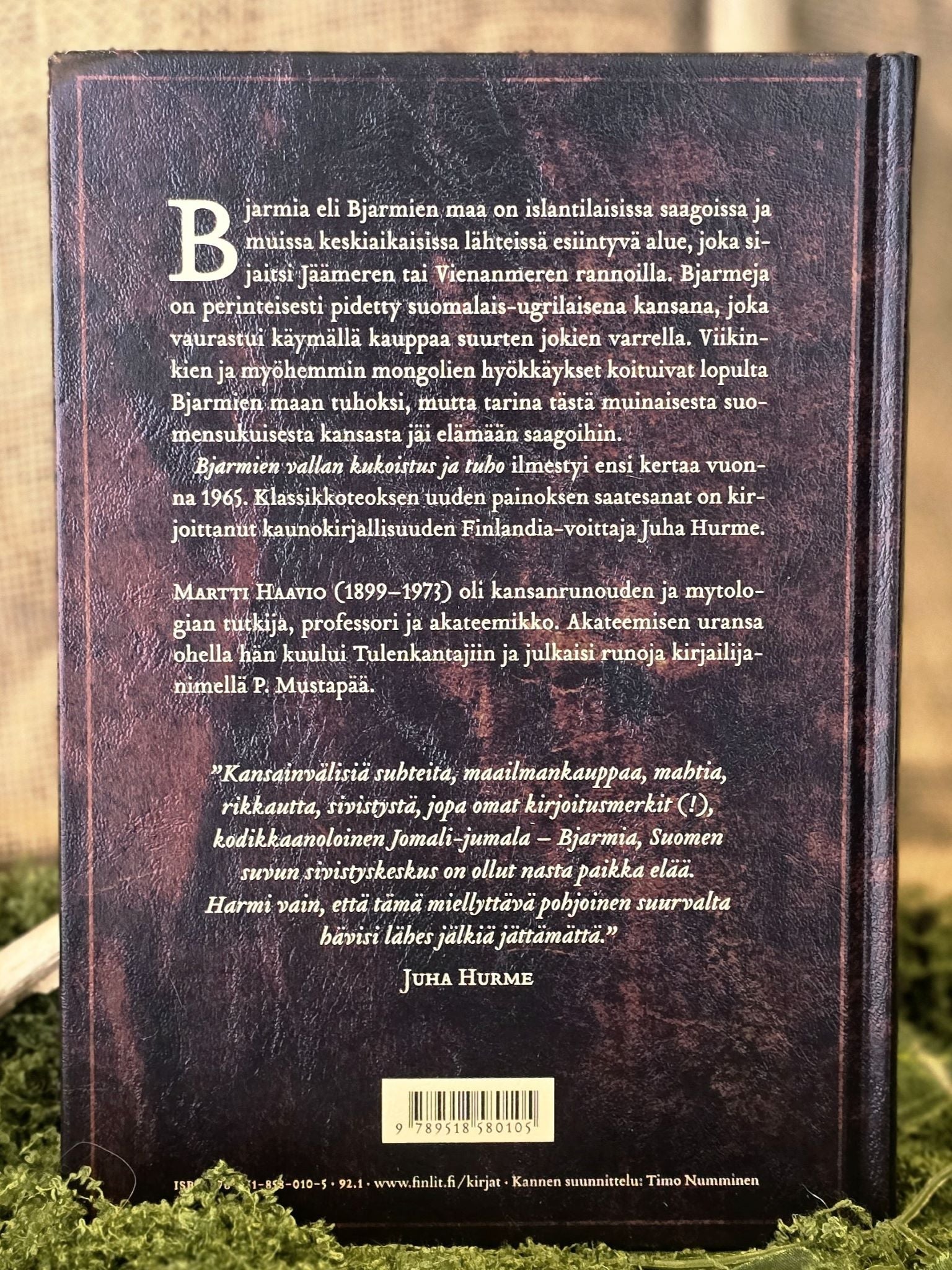 Bjarmien vallan kukoistus ja tuho kirja.