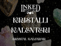 Inked Mystiqs Kristalli-yulekalenteri 21-luukkua