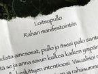 Rituaalisetti vauraudelle. 