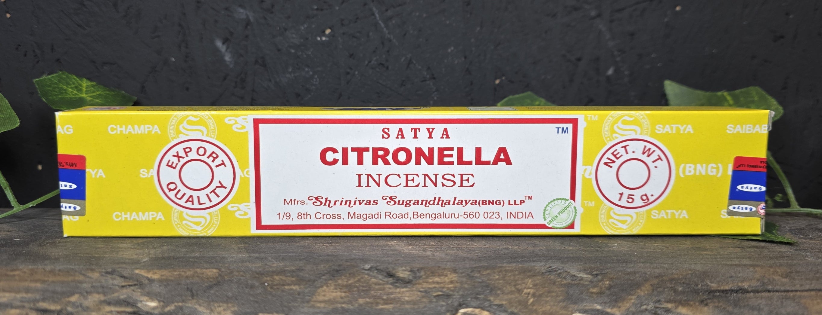 Satya Citronella Suitsukkeet