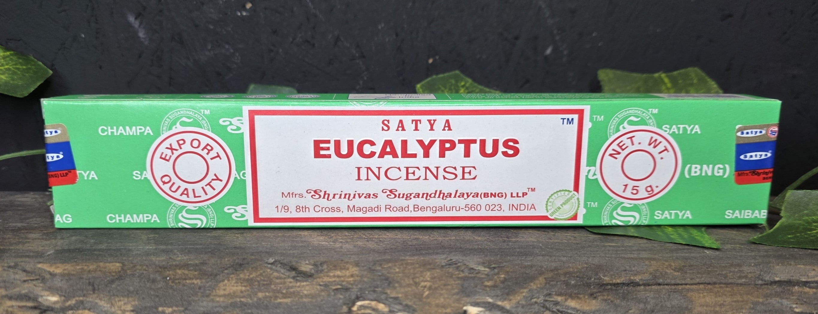 Satya Eucalyptus Suitsukkeet