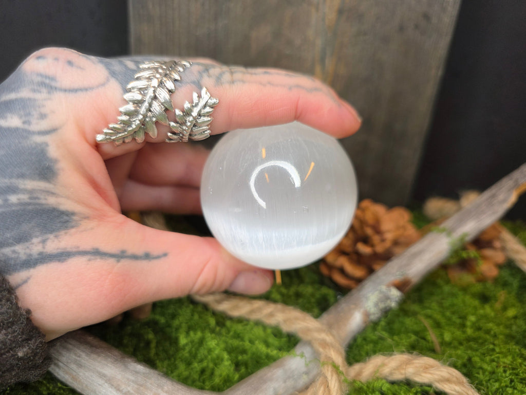 Seleniittipallo 5 cm