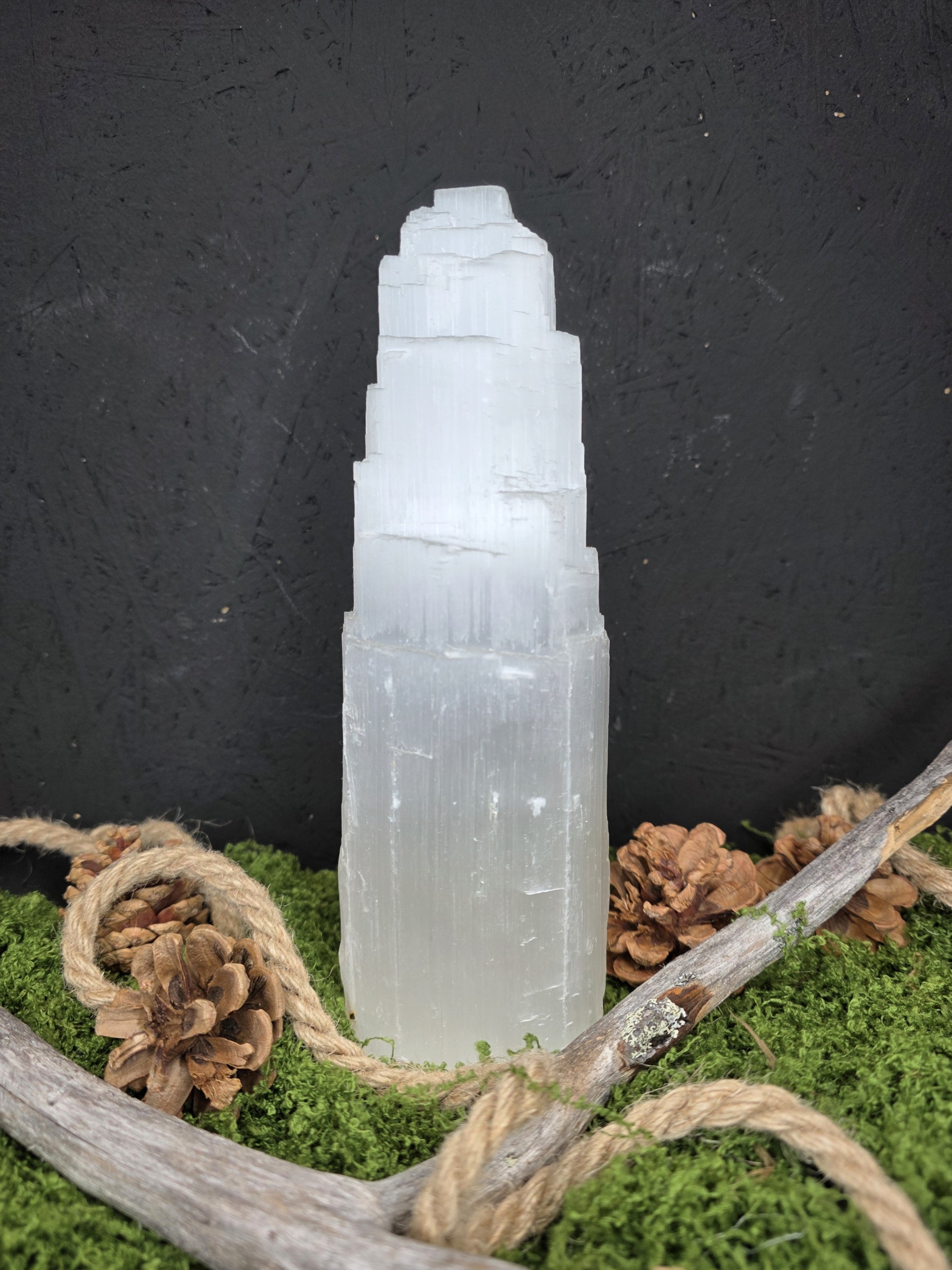 Seleniittitorni 20cm