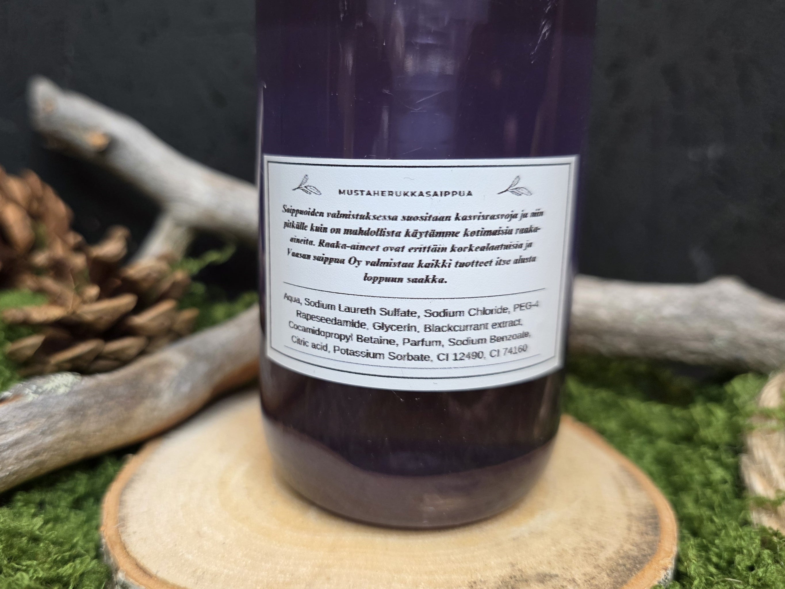 Syntien pesuun Saippua