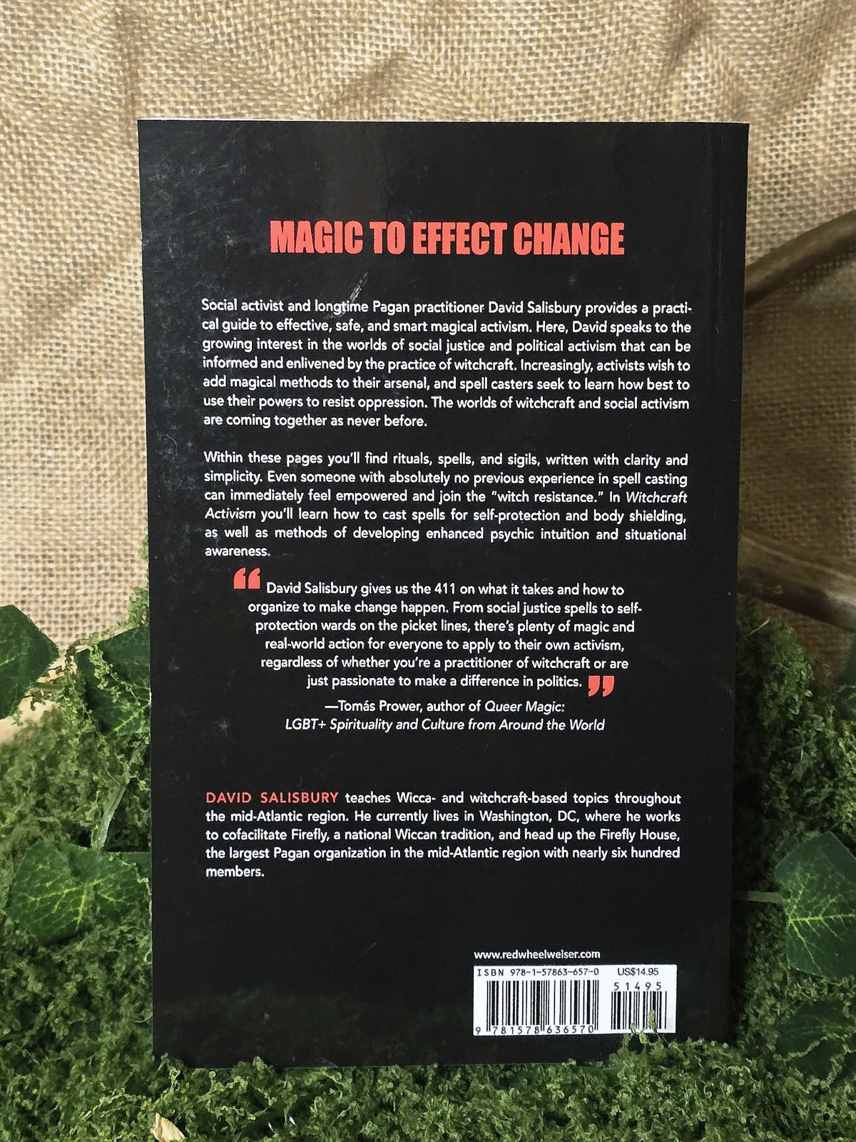 Witchcraft Activism book.