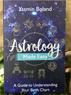 Yasmin Boland kirja Astrology Made Easy - A Guide to Understanding Your Birth Chart.