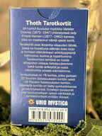 Crowley Thot -tarotkortit & Tarot Sielun peili -opaskirja