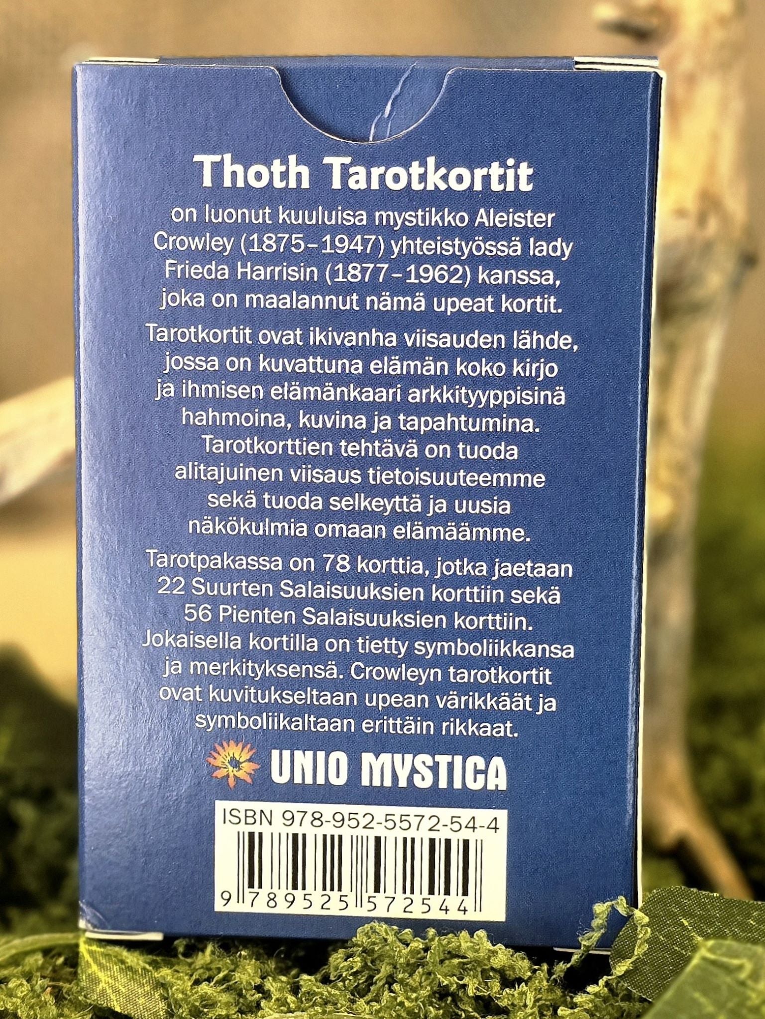 Crowley Thot -tarotkortit & Tarot Sielun peili -opaskirja
