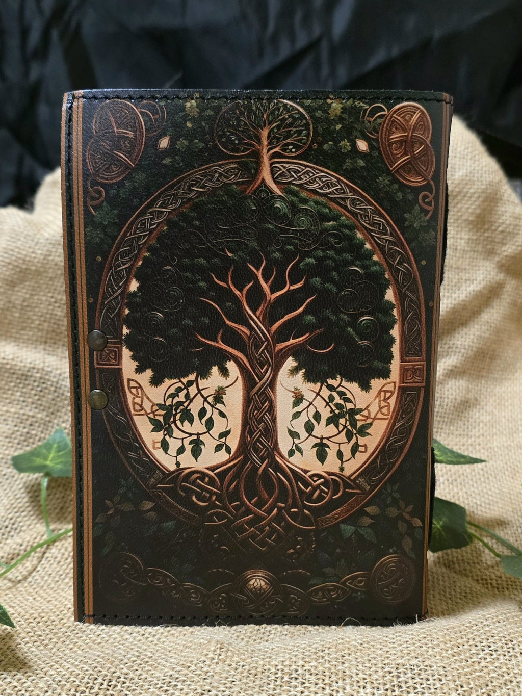 Elämänpuu - muistikirja - Inked Mystiqs
