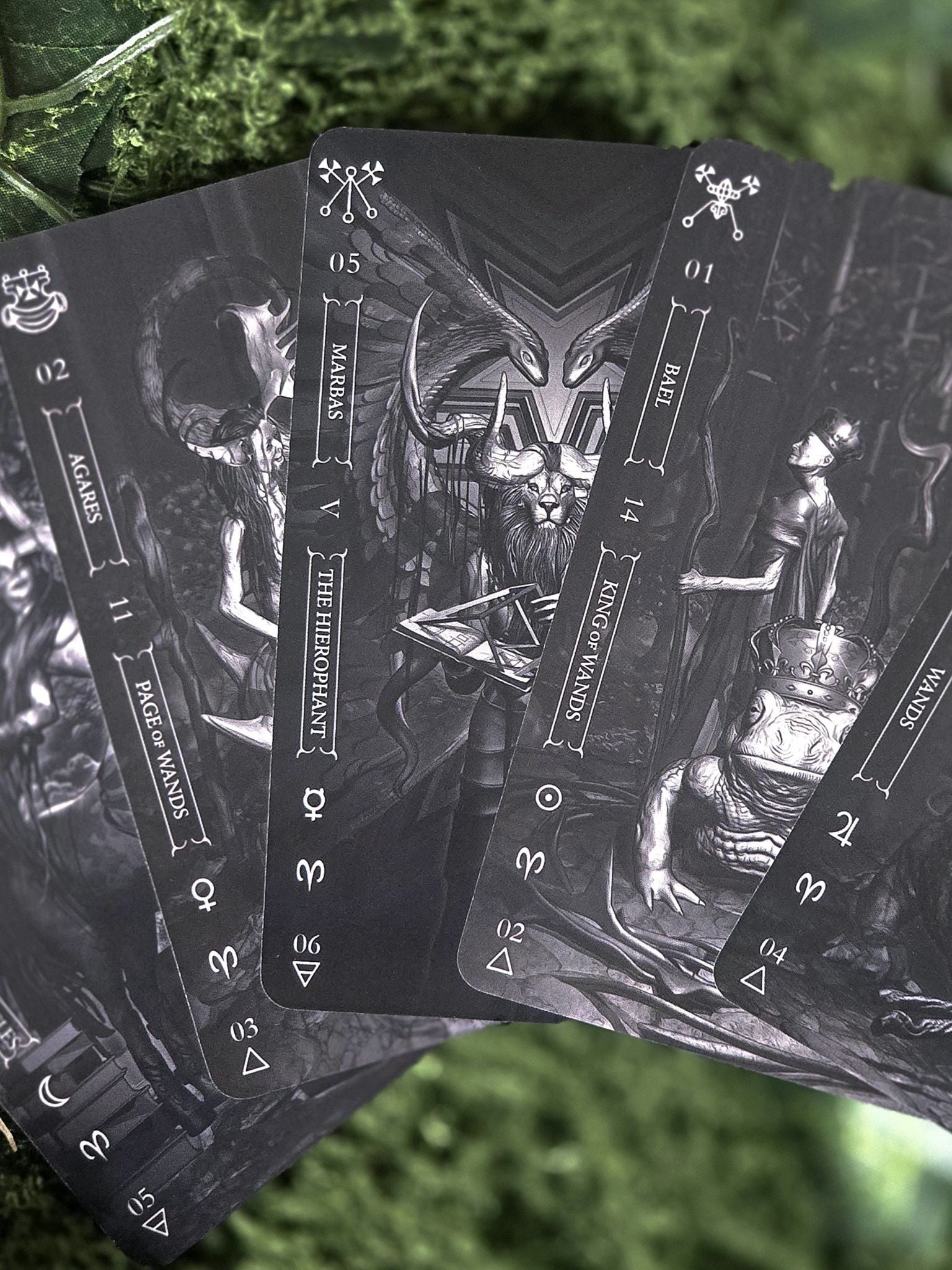 Goetia Tarot In Darkness