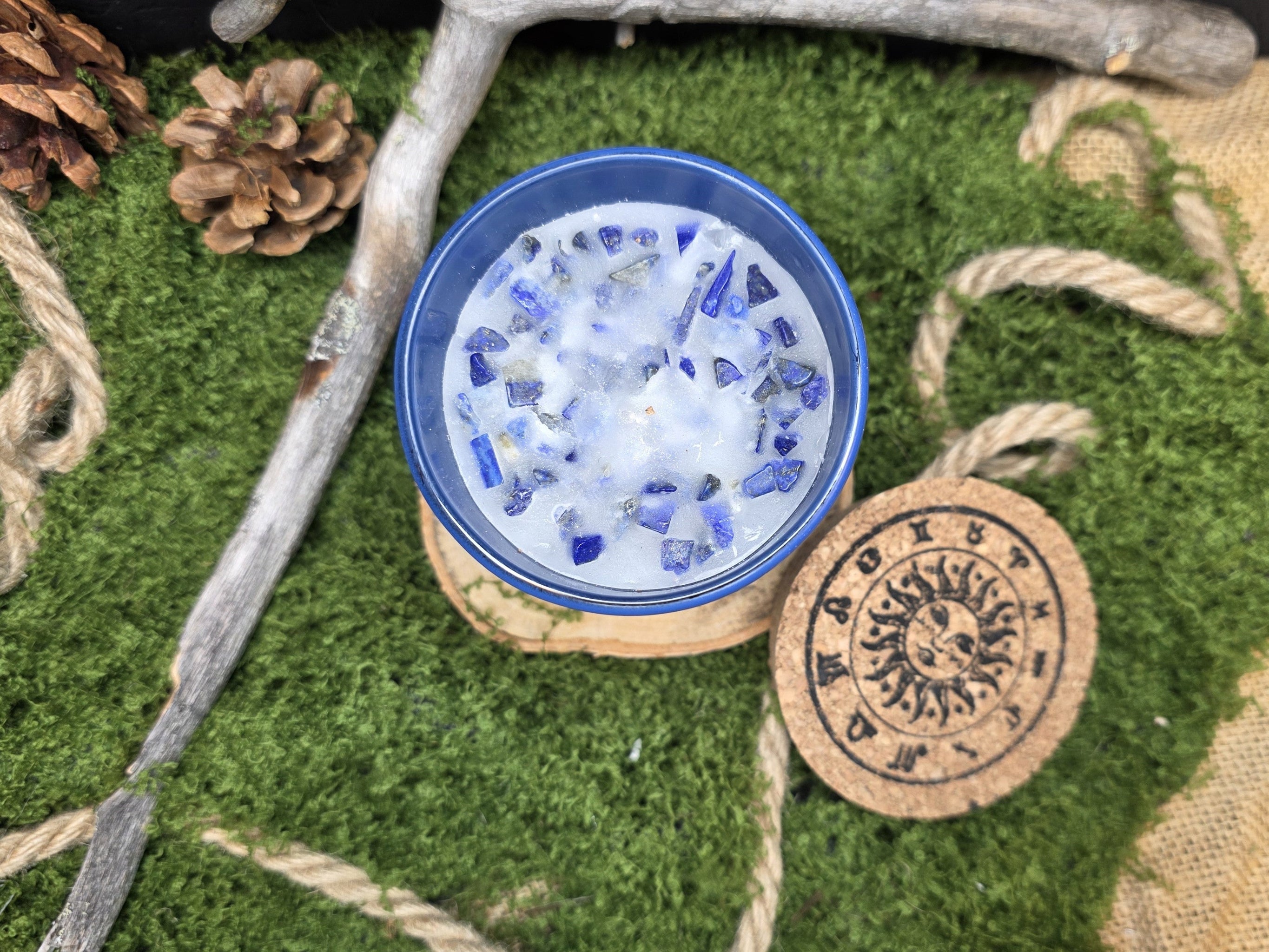 Tuoksuvat Horoskooppikynttilät kristalleilla, 12 erilaista