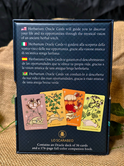 Herbarium Oracle Cards - oraakkelikortit - Inked Mystiqs