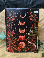 Kuu - muistikirja - Inked Mystiqs