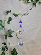 Aurinkosieppari, kuu kuvio, lasikristallit.