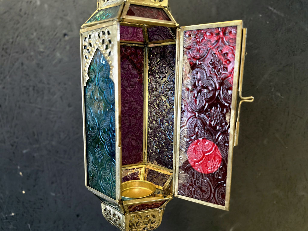 Colorful Moroccan-Style Lantern