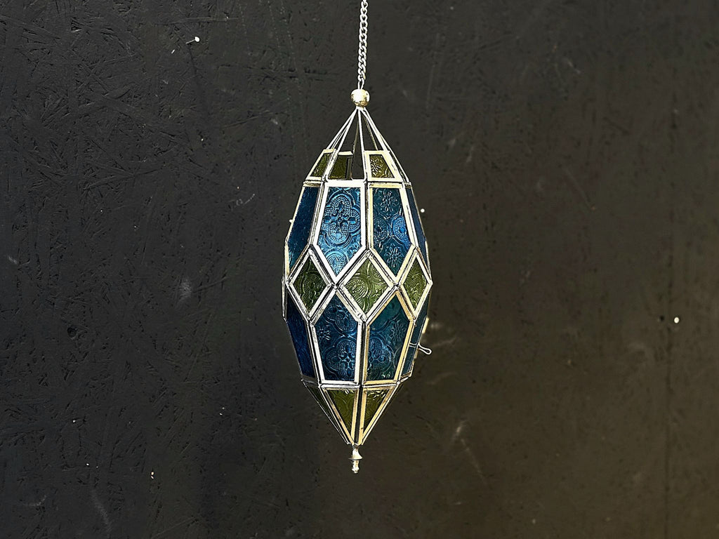 Moroccan-Style Lantern, 3 assorted colors