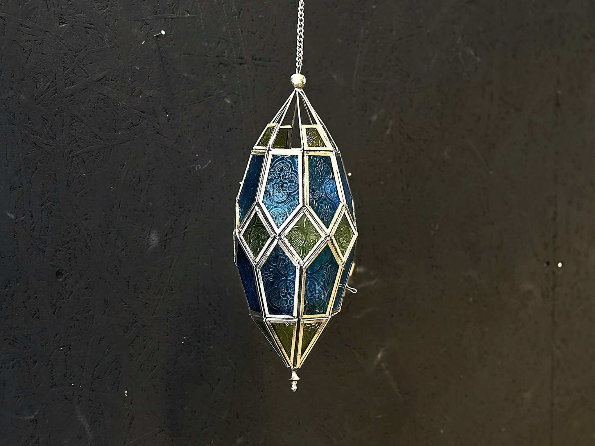 Moroccan-Style Lantern, 3 assorted colors