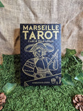 Marseille Tarot Gold & Black Edition - tarotkortit - Inked Mystiqs