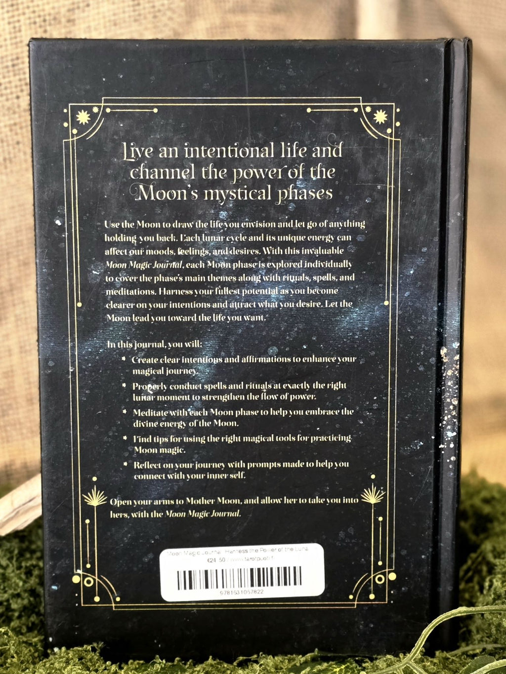 Book Moon magic journal.