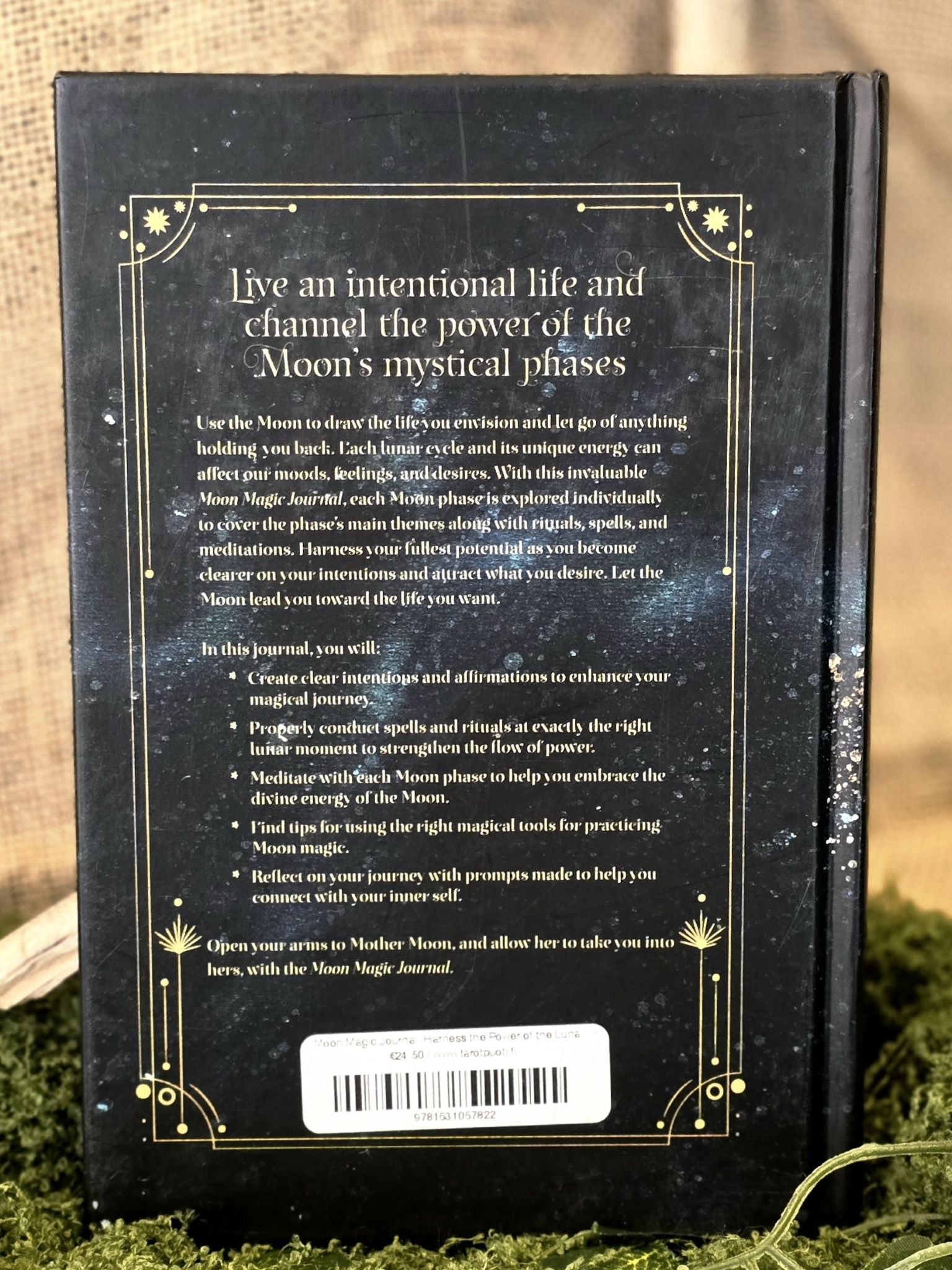 Book Moon magic journal.