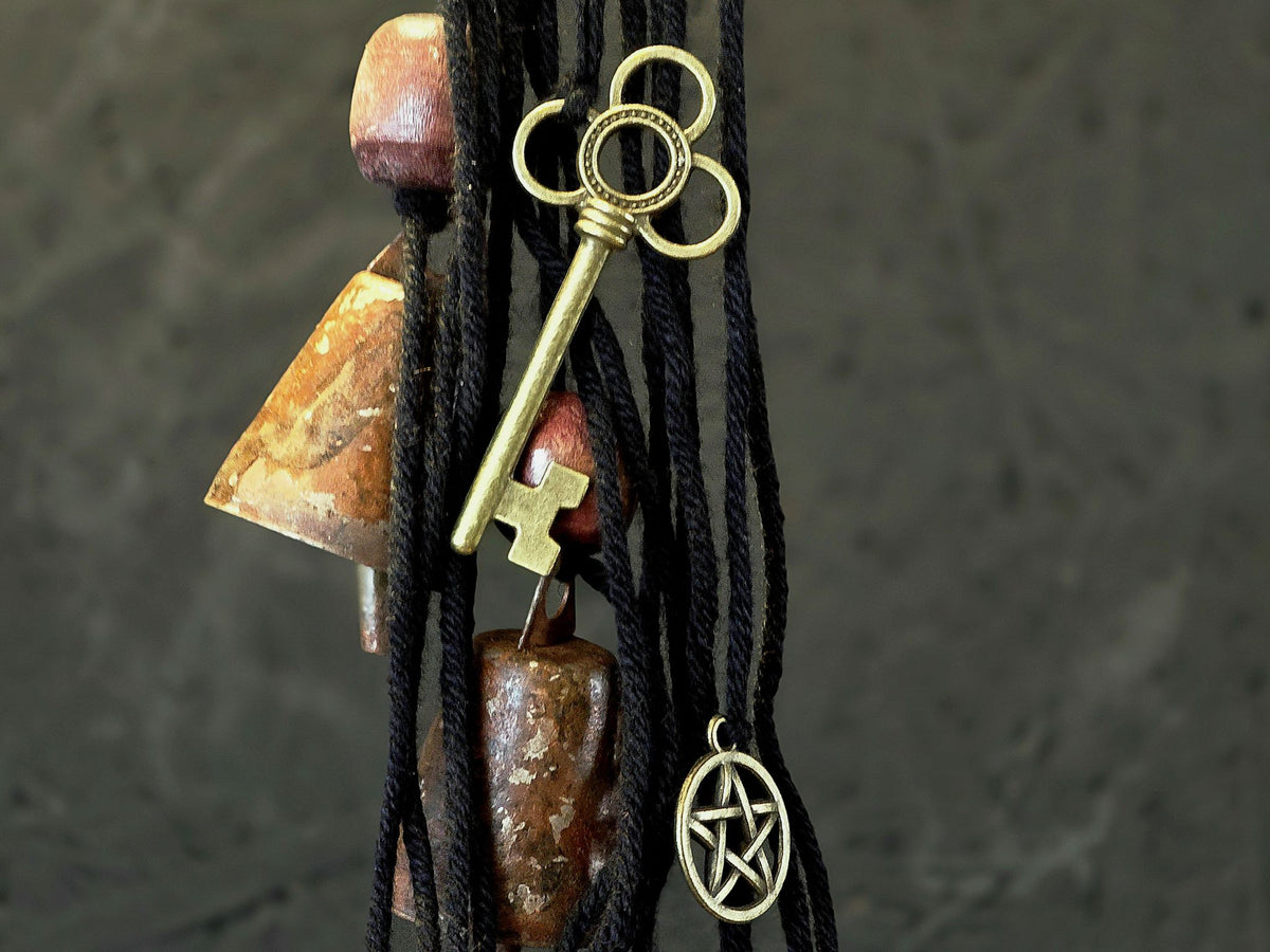 Rajatar Witch Bell Keychain