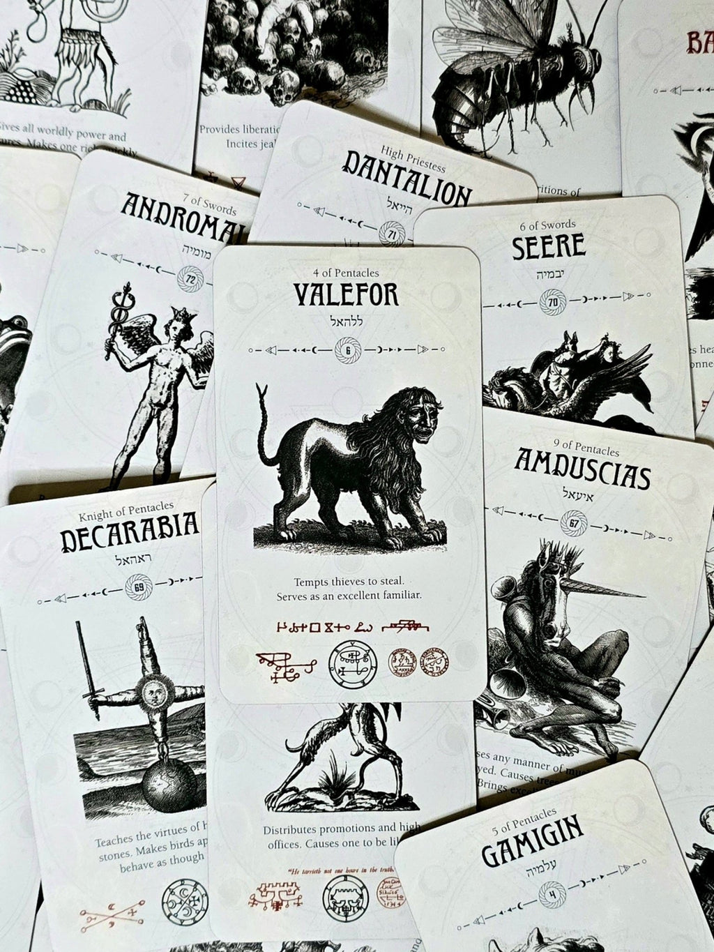Occult Tarot Pocket Edition - tarotkortit - Inked Mystiqs