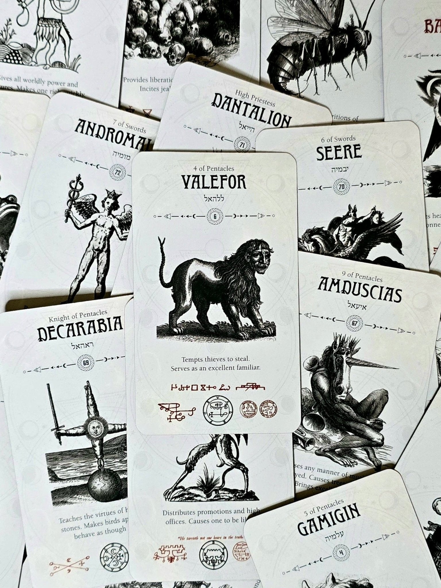 Occult Tarot Pocket Edition - tarotkortit - Inked Mystiqs