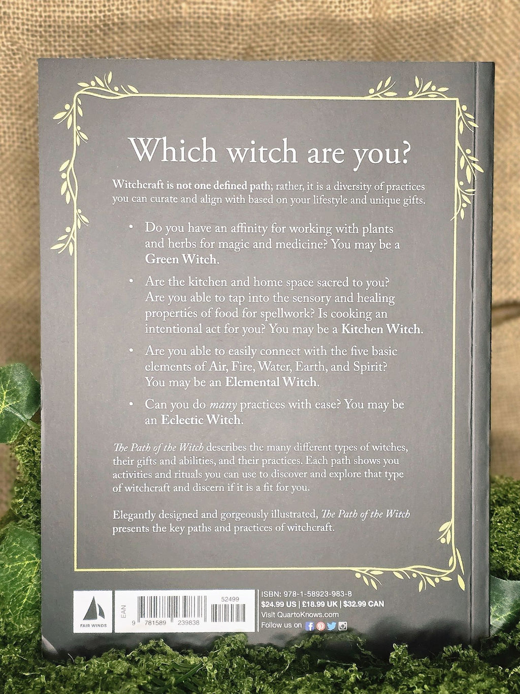 The path of the witch kirja engalanniksi.