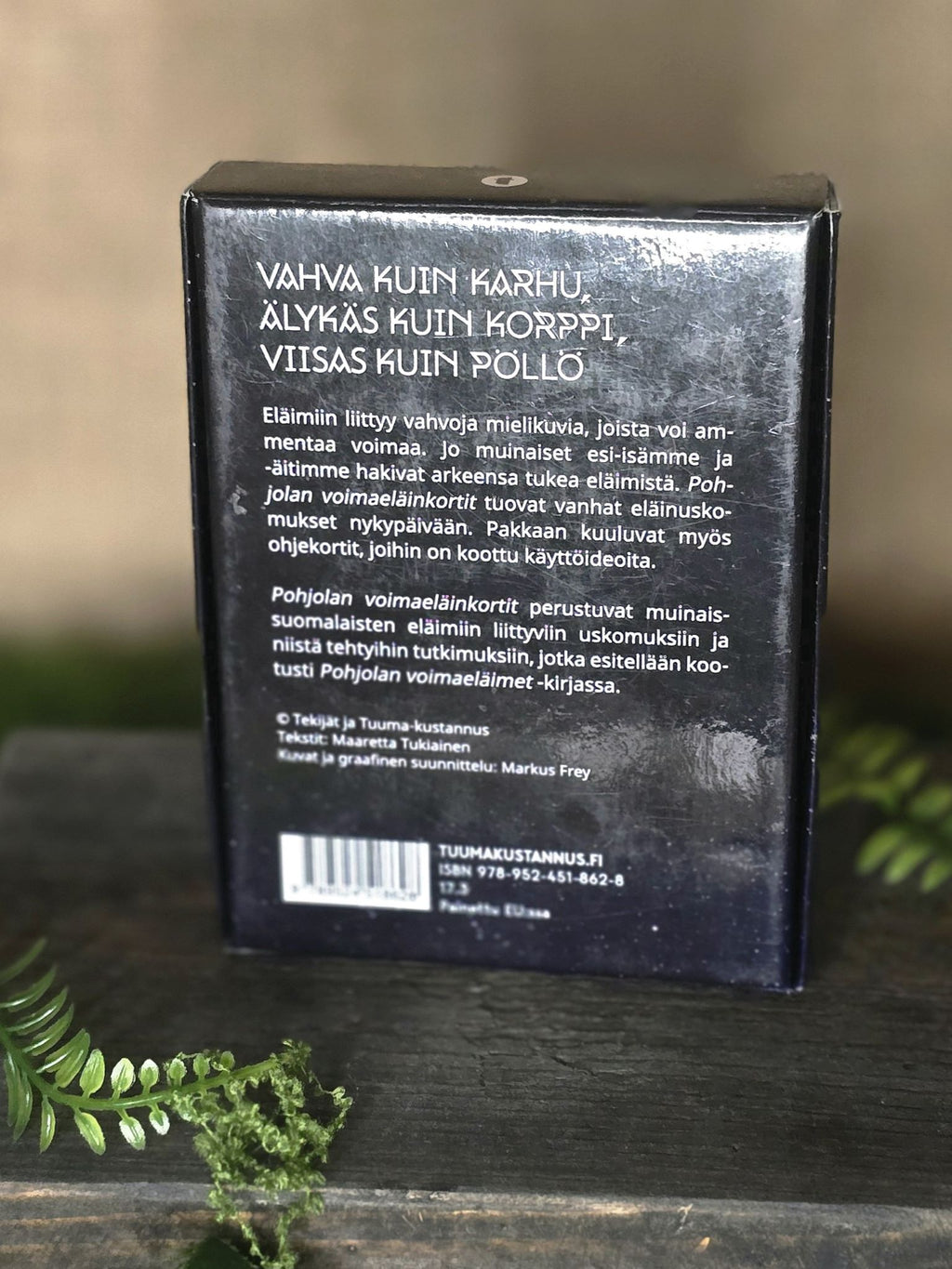 Pohjolan voimaeläinkortit.