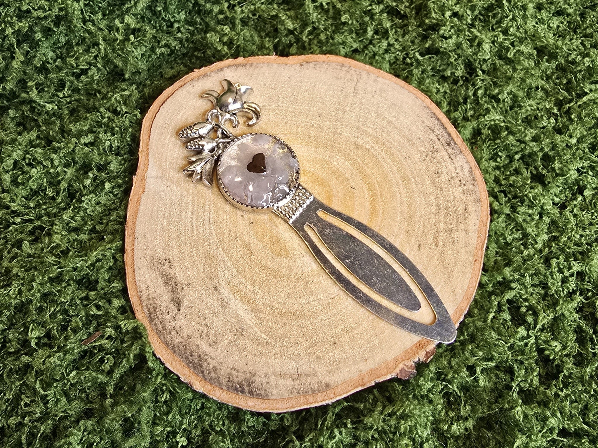 Ruusu kirjamerkki - Inked Mystiqs