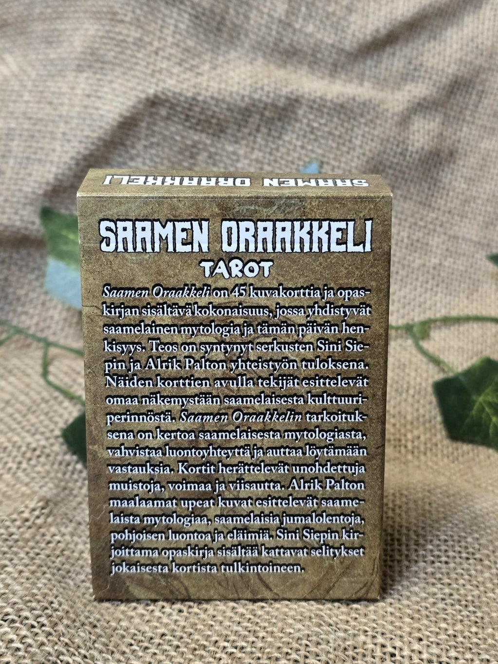 Saamen oraakkeli - oraakkelikortit - Inked Mystiqs