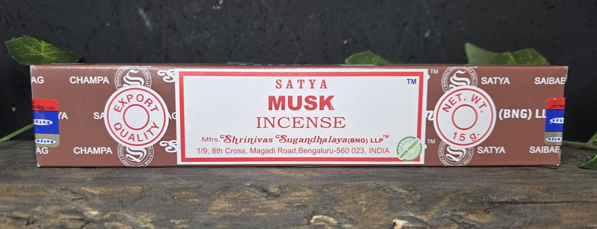 Satya Musk Suitsukkeet - Inked Mystiqs