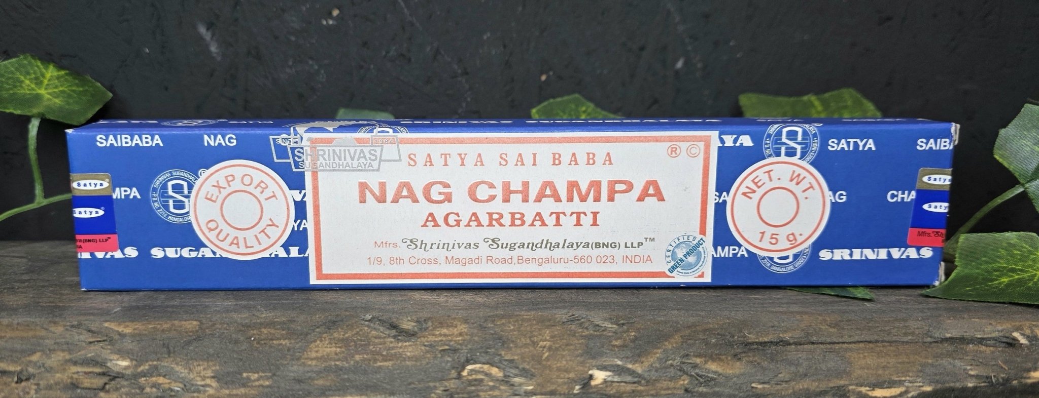 Satya Nag Champa Suitsukkeet - Inked Mystiqs