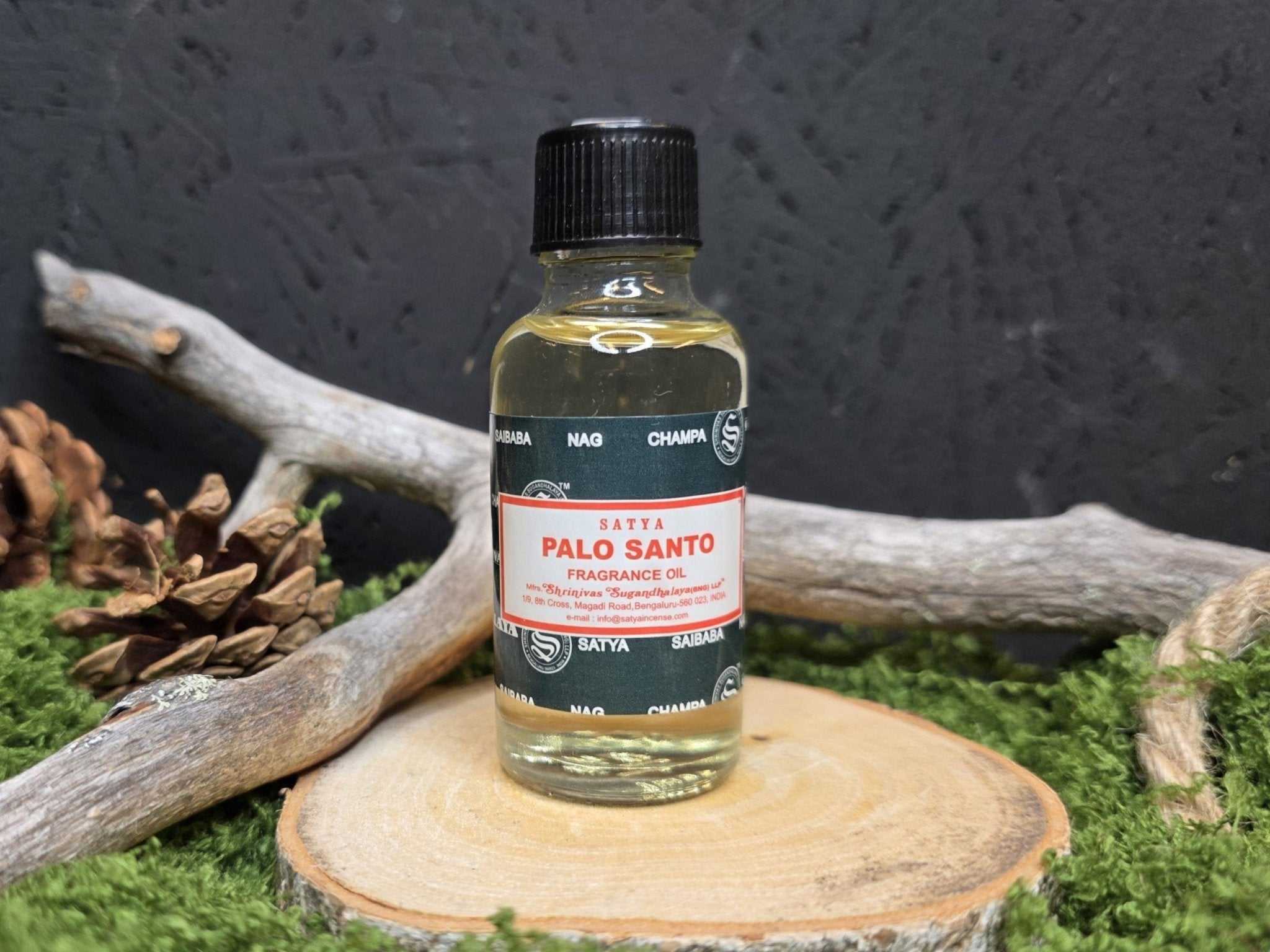 Satya Palo Santo tuoksuöljy - Inked Mystiqs