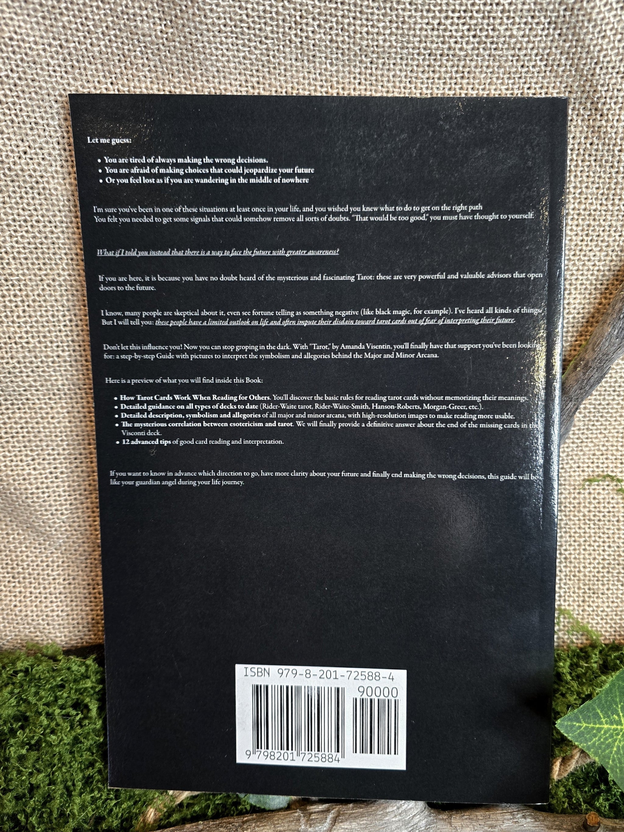 tarot kirja takaa