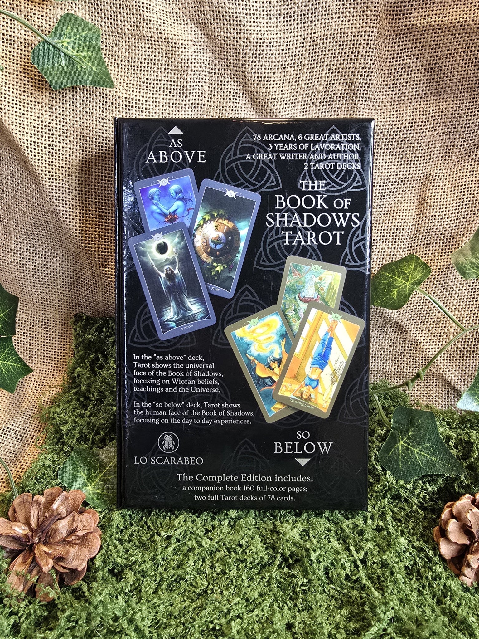 The Book Of Shadows Tarot - tarotkortit - Inked Mystiqs