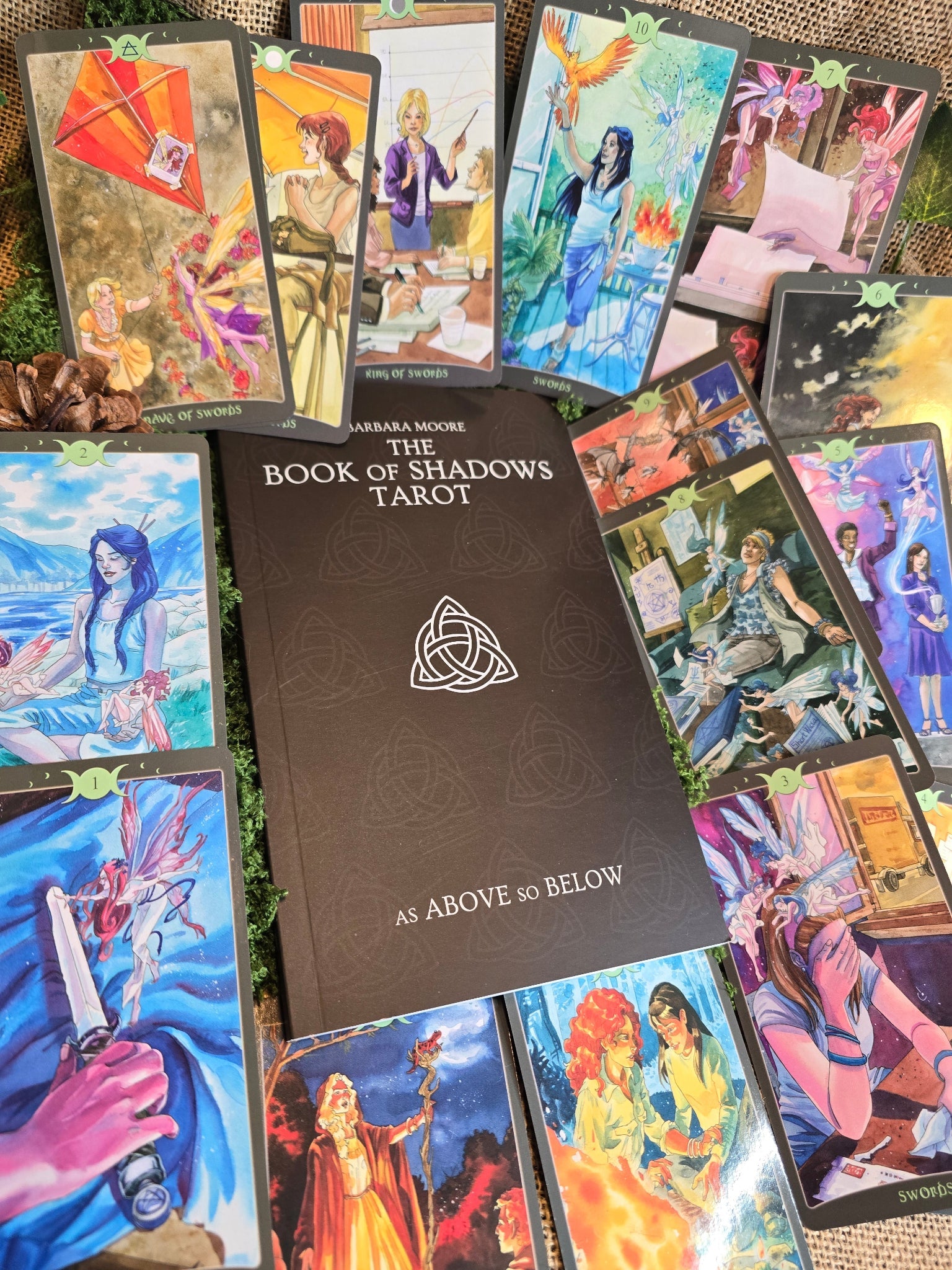 The Book Of Shadows Tarot - tarotkortit - Inked Mystiqs