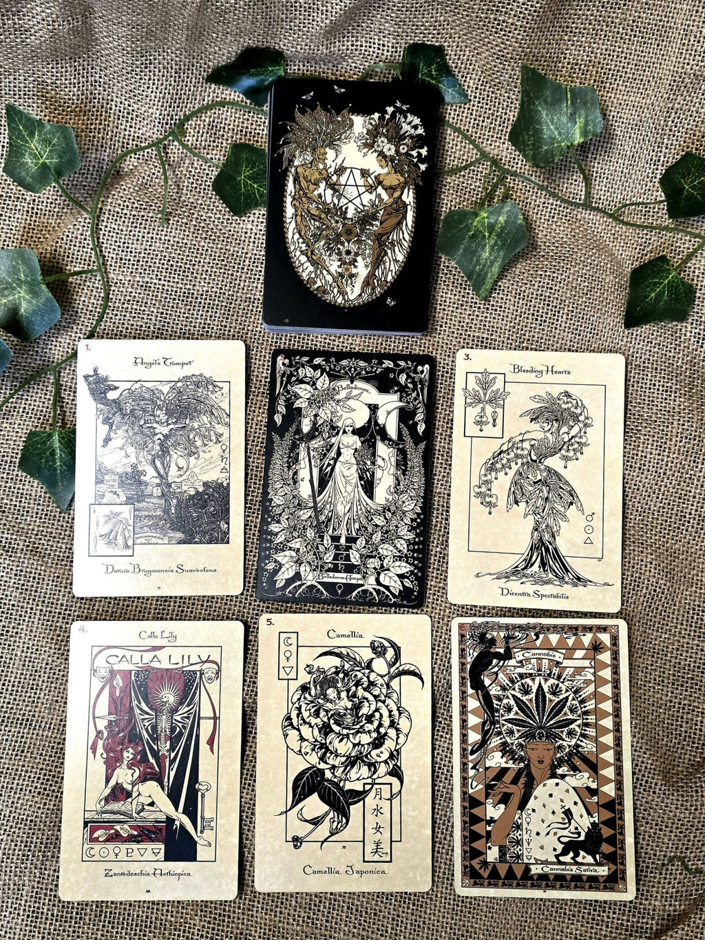 The Magickal Botanical Oracle - oraakkelikortit - Inked Mystiqs