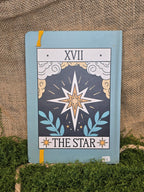 Tarot korteista tuttu The stars muistikirjana.