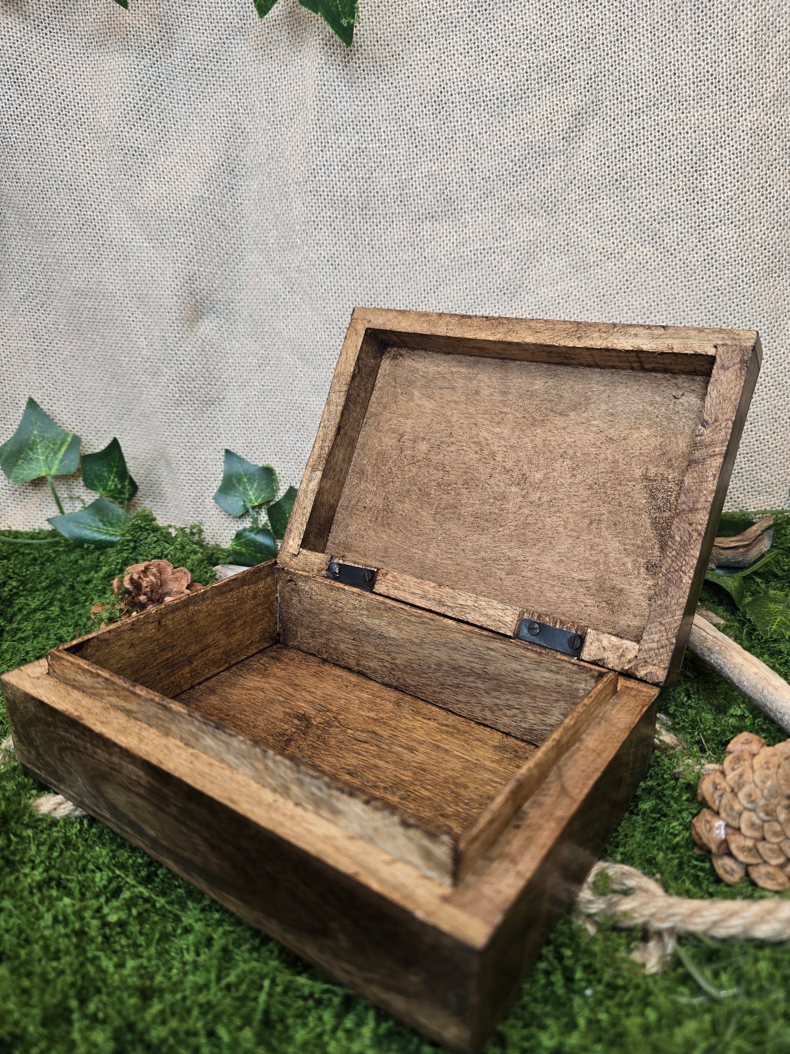 Triple Moon puinen laatikko - Inked Mystiqs