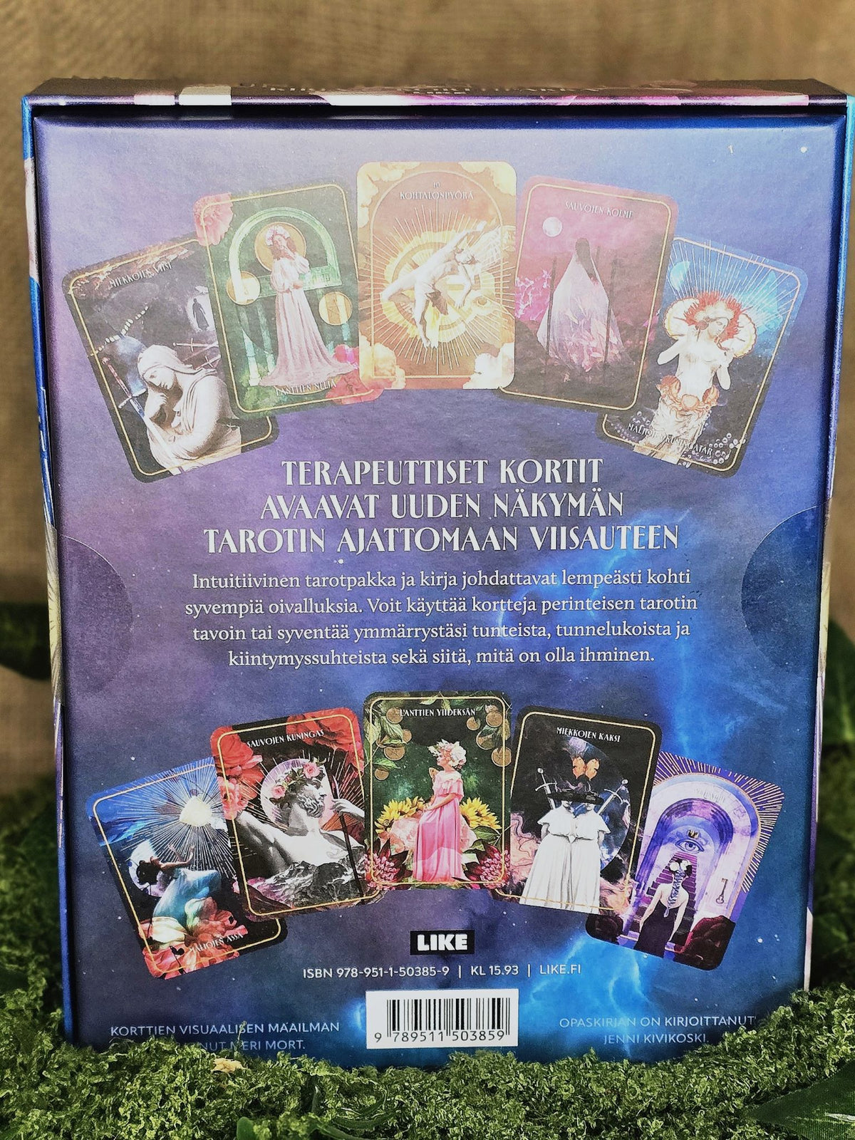 Tunteiden Tarot -tarotkortit & kirja