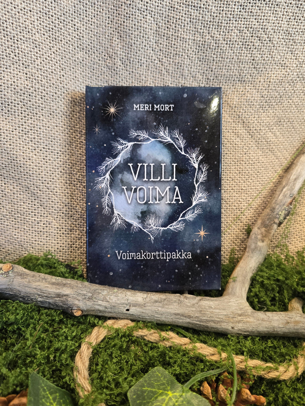 Voimakorttipakka Meri Mortilta.