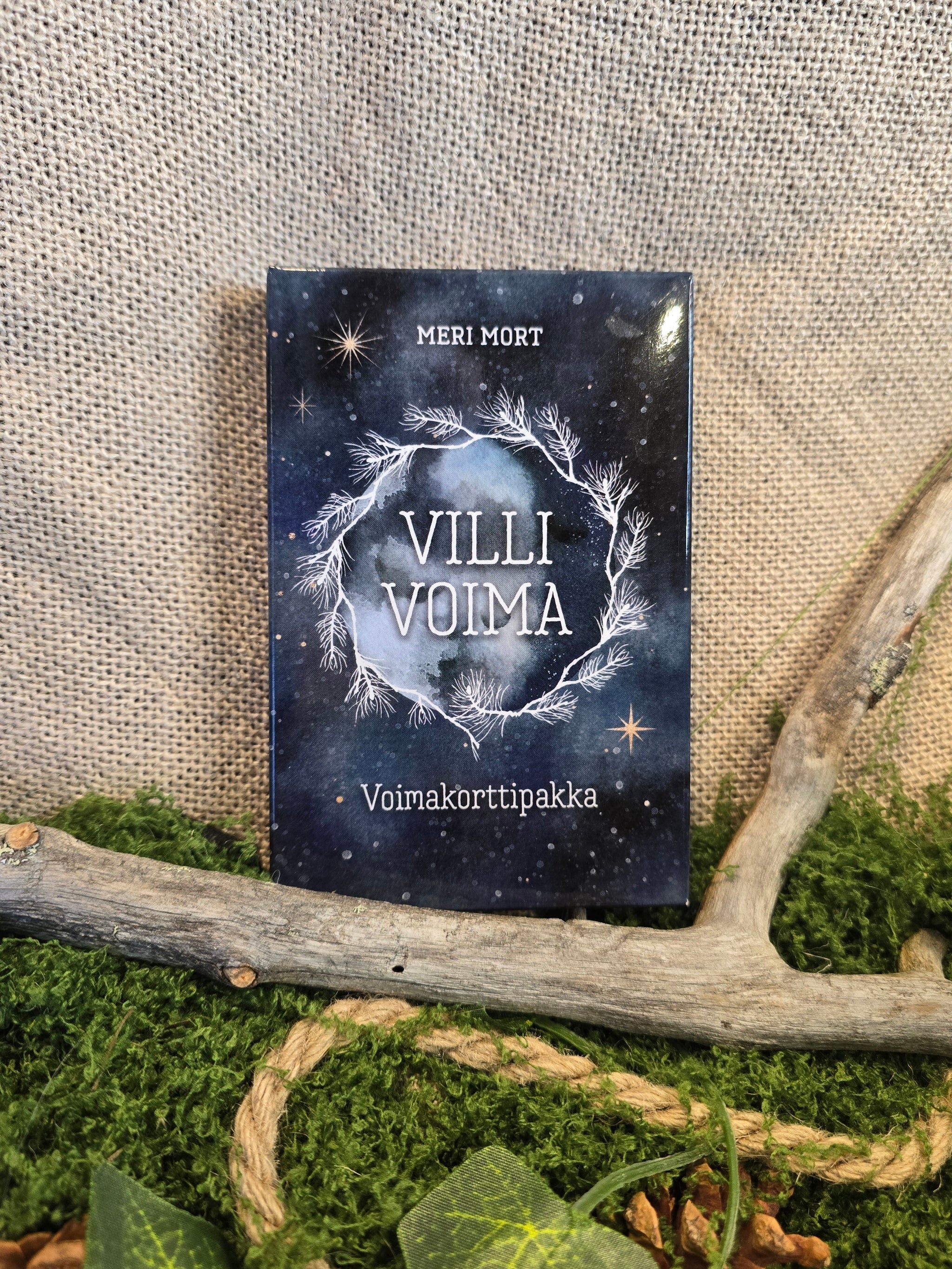 Voimakorttipakka Meri Mortilta.